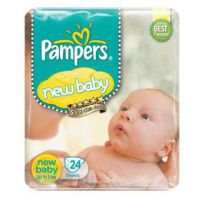 Pampers Active Baby Diapers New Born Size 24 pc Pack