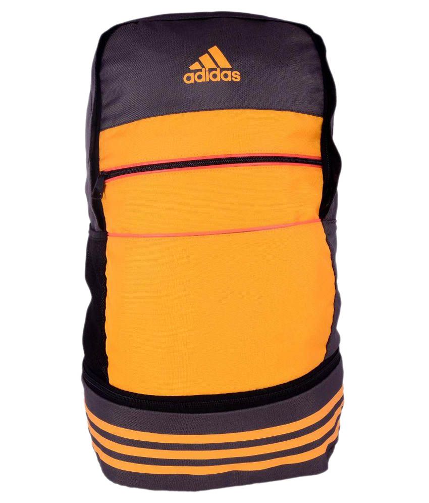 Adidas Orange Polyester Casual Backpack available at snapdeal for Rs.1929