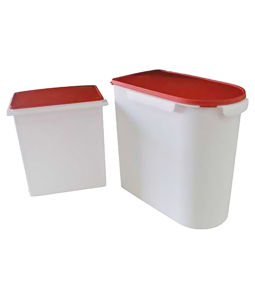 Tupperware Multikeeper And Rice Keeper 24 L, 10 L Plastic Food Storage