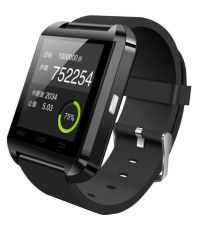 Iwon U8 Black Bluetooth Smartwatch