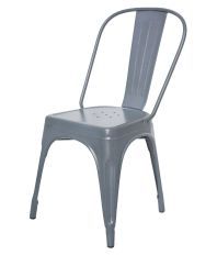 Dezaro Grey Metal Chair