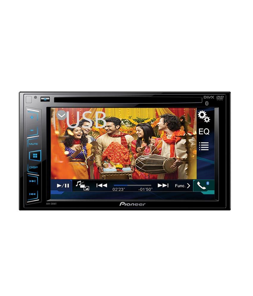 Pioneer Avh-289bt - Lcd Touchscreen Dvd Player (double Din) available at snapdeal for Rs.16370