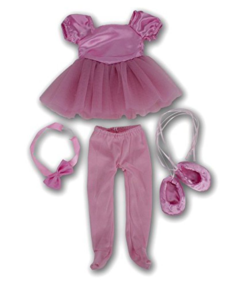 Doll Clothes For American Girl Dolls: 4 Piece Ballet Outfit For Isabelle - Includes Ballerina Slippe available at snapdeal for Rs.2173