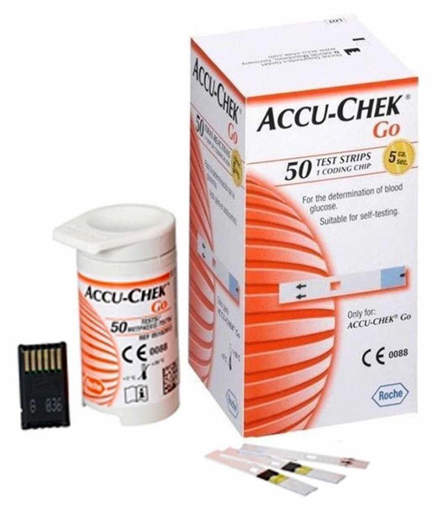 Accu - Chek Accu-chek Go 50 Test Strips Expiry:04/2017 available at snapdeal for Rs.1469
