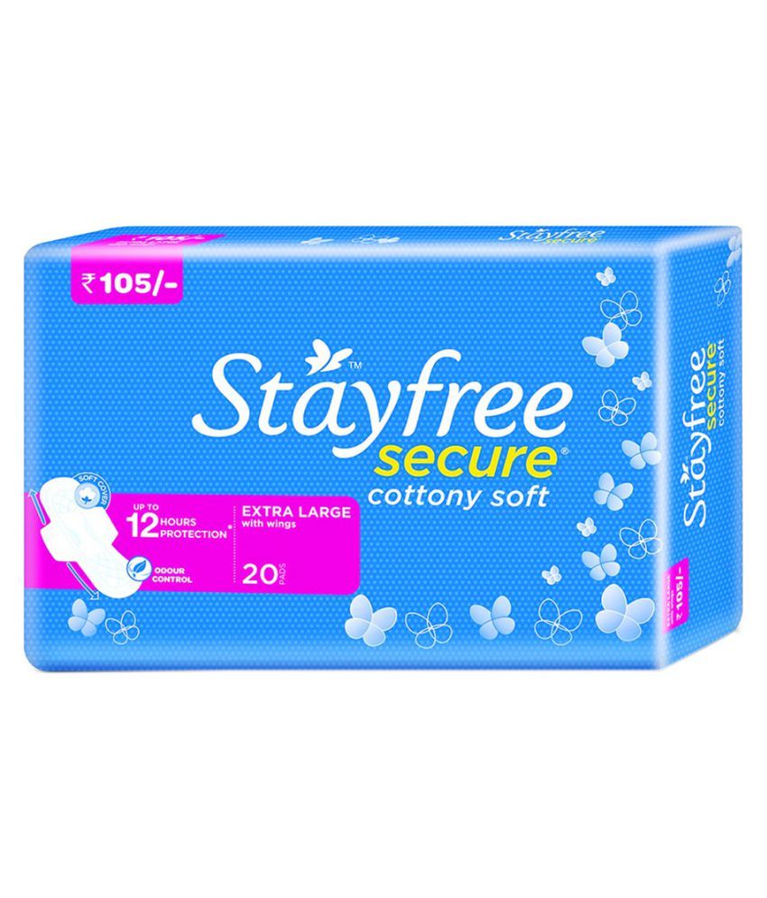 Stayfree Xl Sanitary Pads 20 No.s available at snapdeal for Rs.109