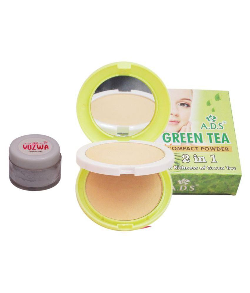 Vozwa Silver Shimmer Powder With Compact Powder (2 In 1) available at snapdeal for Rs.99