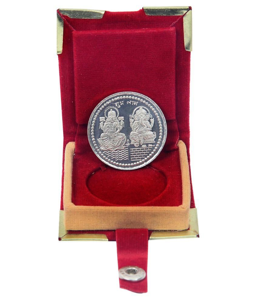 Vishal Gems 10 Gm Silver Coins 999 Purity Lakshmi Silver Coin available at snapdeal for Rs.301