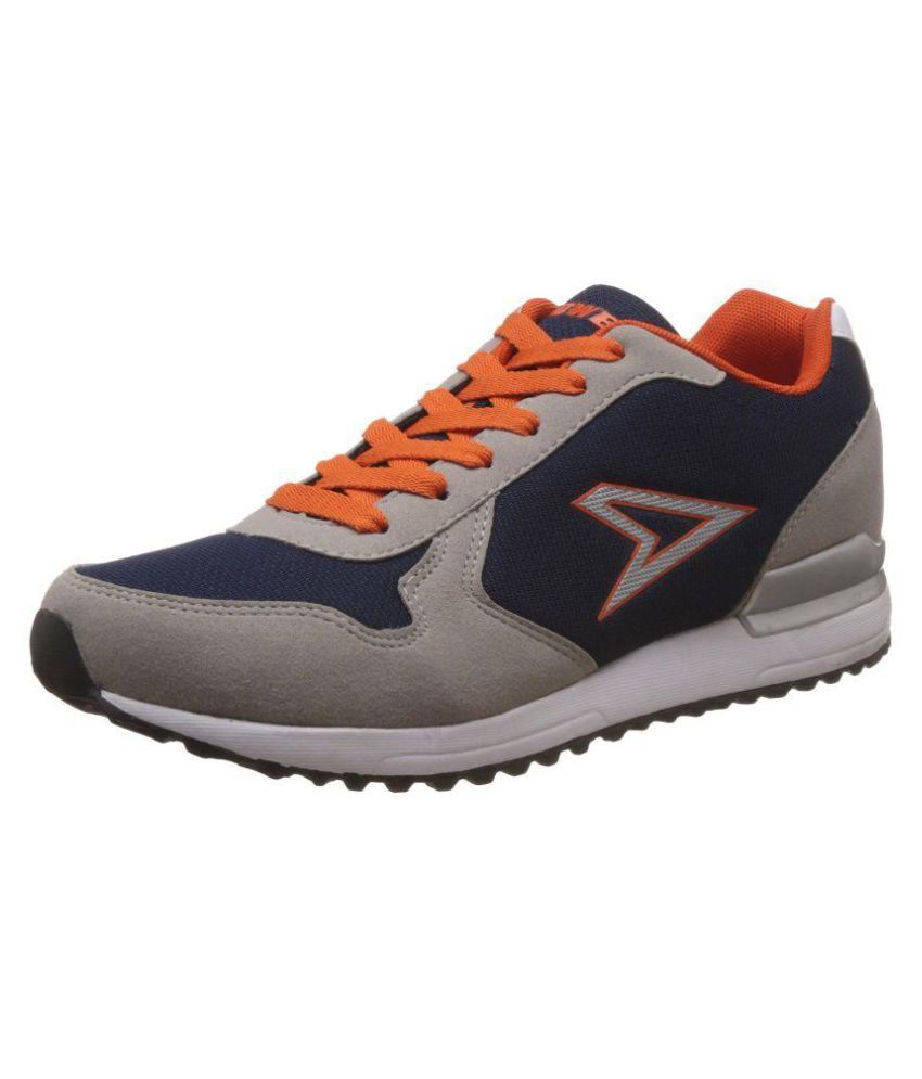power canvas running shoes