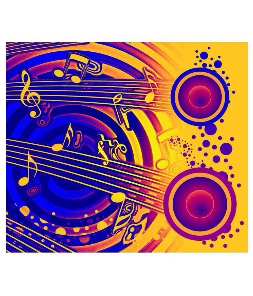 Tallenge Play It Out Loud Rolled Canvas Art Prints Without Frame Single Piece available at snapdeal for Rs.1249