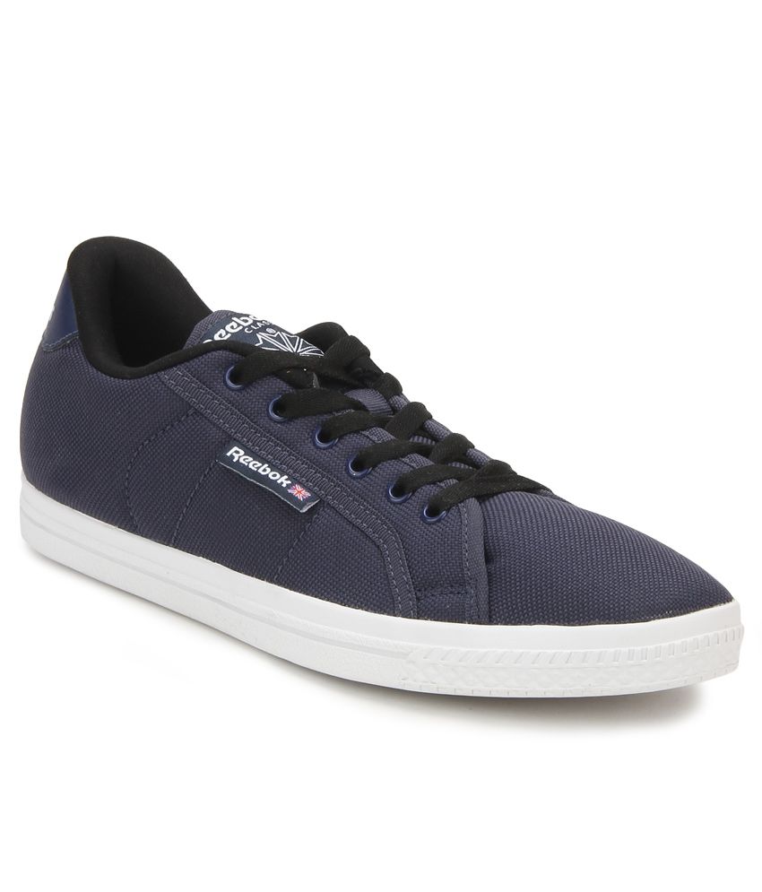 reebok black canvas shoes