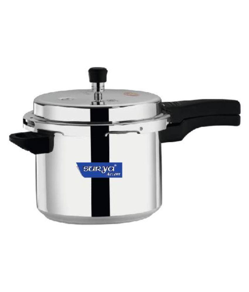 Surya Accent Surya Accent 5 Ltr Pressure Cooker 5 Aluminium Outerlid Pressure Cooker available at snapdeal for Rs.1599