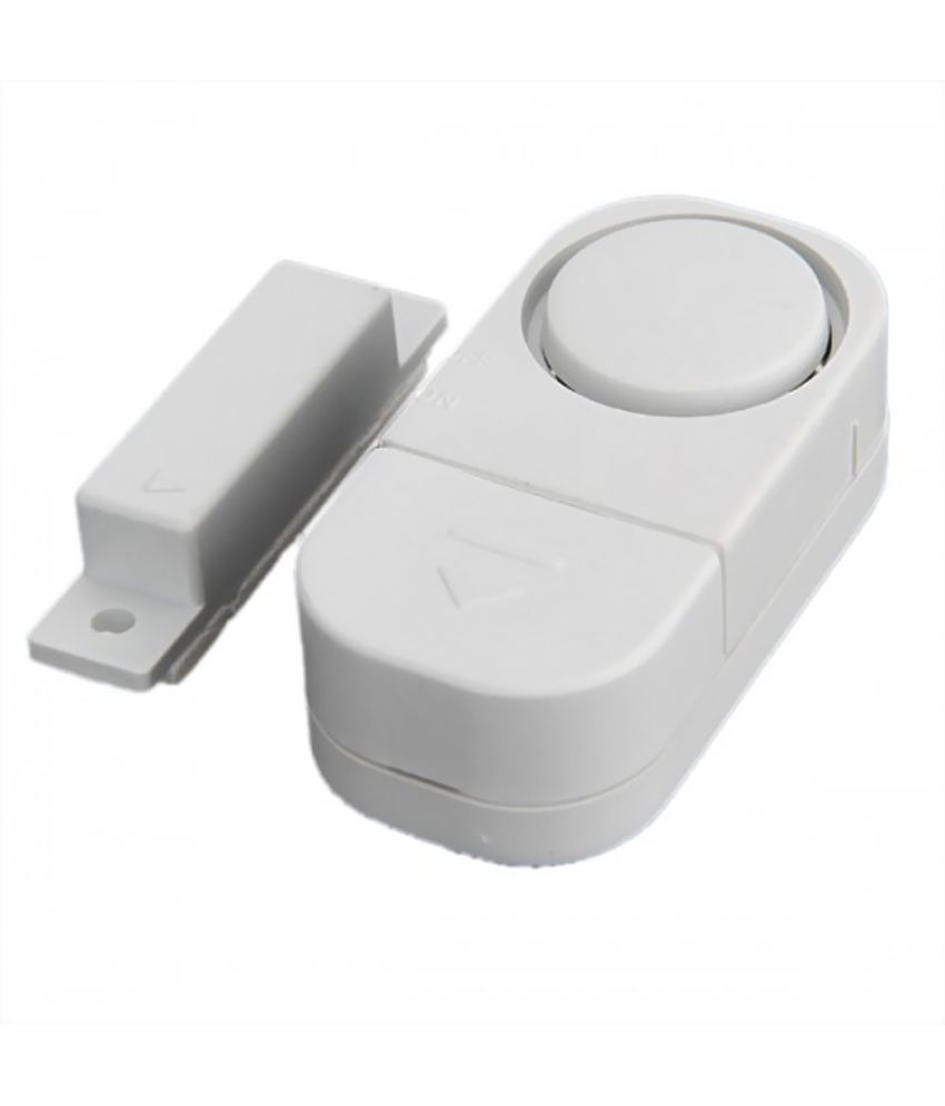 Xeekart White Abs Plastic Wireless Sensor Window And Door Security Alarm Bell available at snapdeal for Rs.189