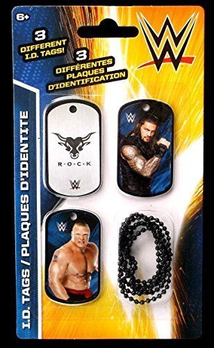 Wwe Wrestlers Roman Reigns & Brock Lesnar Id Dog Tags Series 2 Set G 3 Count available at snapdeal for Rs.2313