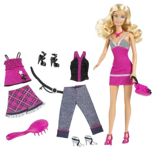Barbie Fab Life Doll And Fashion - Pink Skirt And Accessories Doll available at snapdeal for Rs.3808