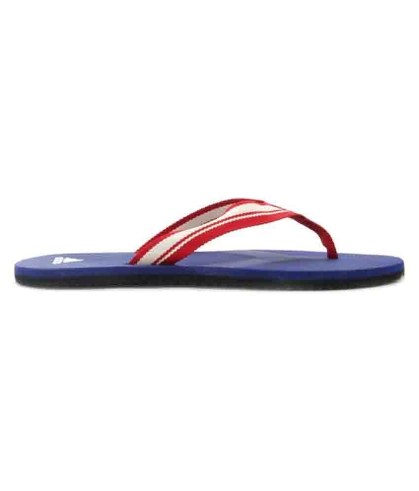 Adidas Adze Blue Daily Red Thong Flip Flop available at snapdeal for Rs.499