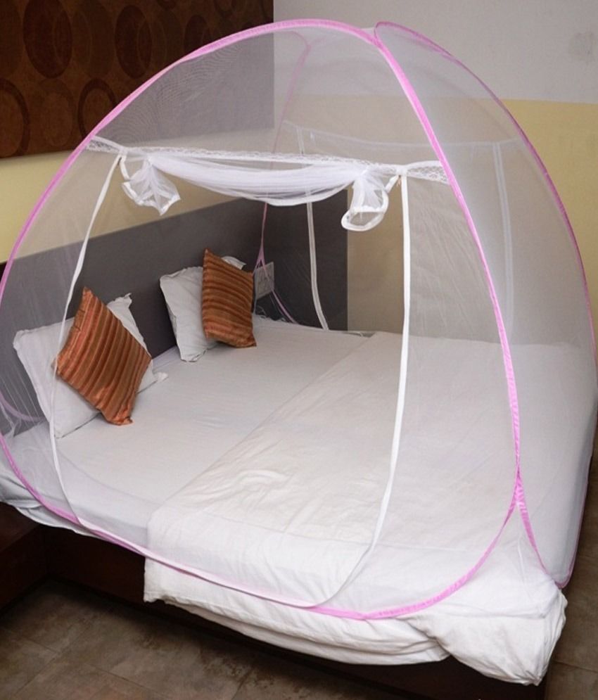 Classic Pink Foldable Mosquito Net available at SnapDeal for Rs.1156