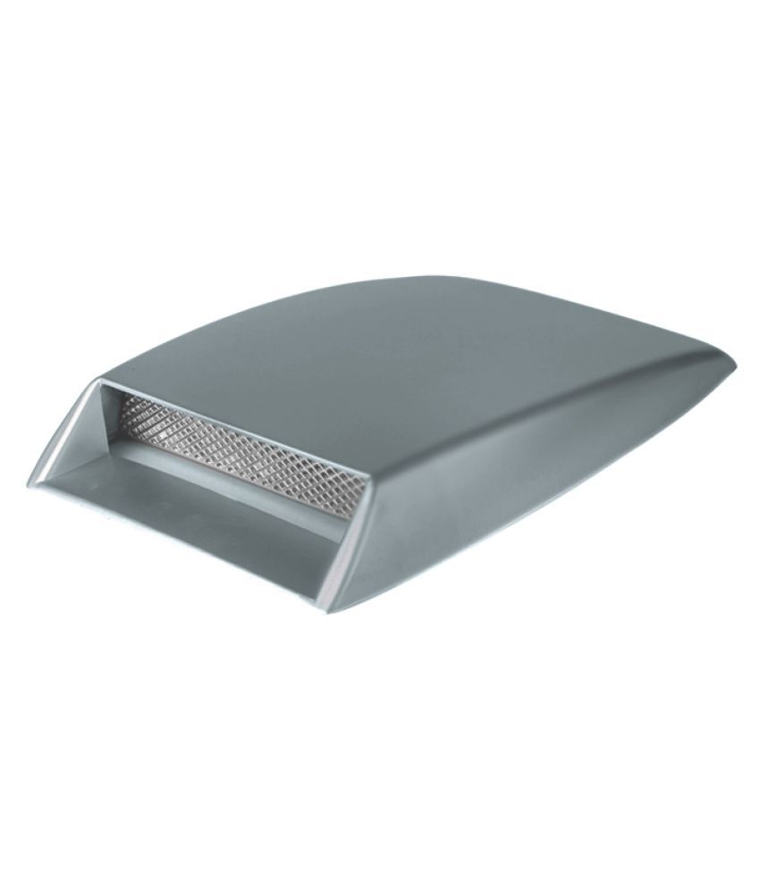 Speedwav Car Turbo Style Air Intake Bonnet Scoop Grey available at snapdeal for Rs.347