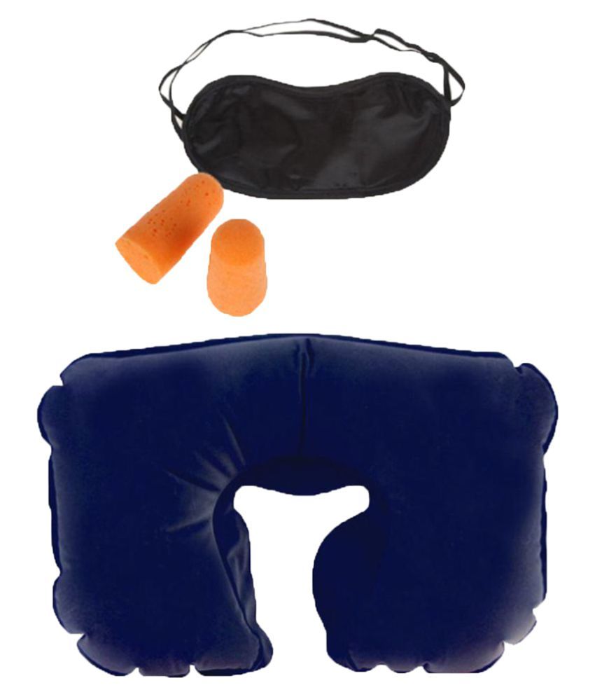 Kushagra Multi Color Travelling Pillows With Ear Plugs available at snapdeal for Rs.99