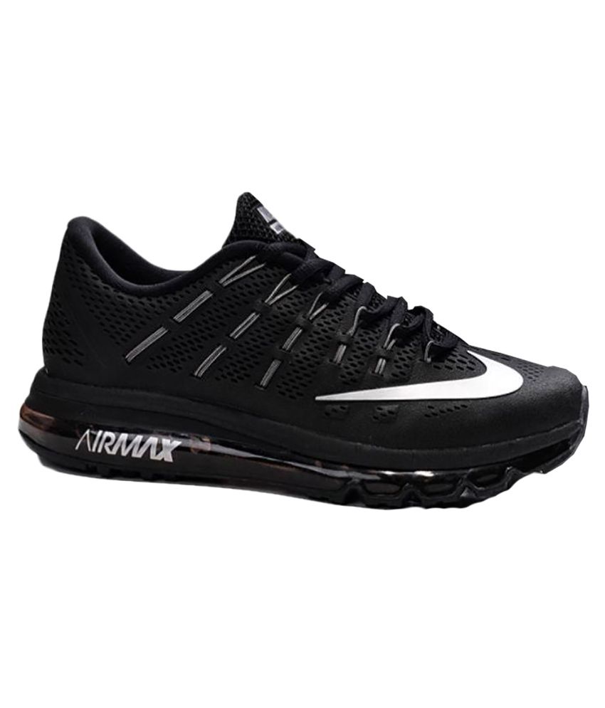 Nike Nike Air Max 2016 Black White Black Running Shoes available at snapdeal for Rs.3444