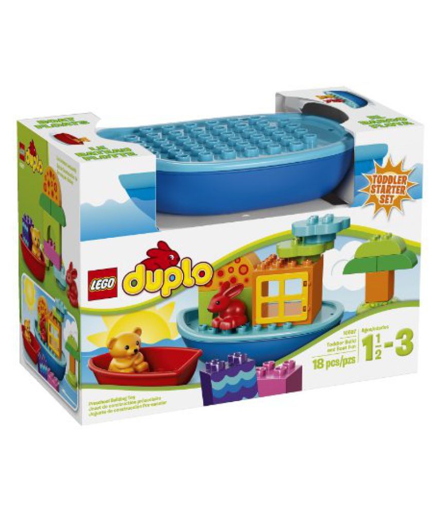 Lego Duplo Creative Play 10567 Toddler Build And Boat Fun (red) available at snapdeal for Rs.9999