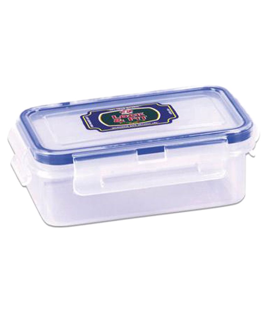 Lock & Fit Plastic Food Storage Polyproplene Food Container Set Of 1 available at snapdeal for Rs.179