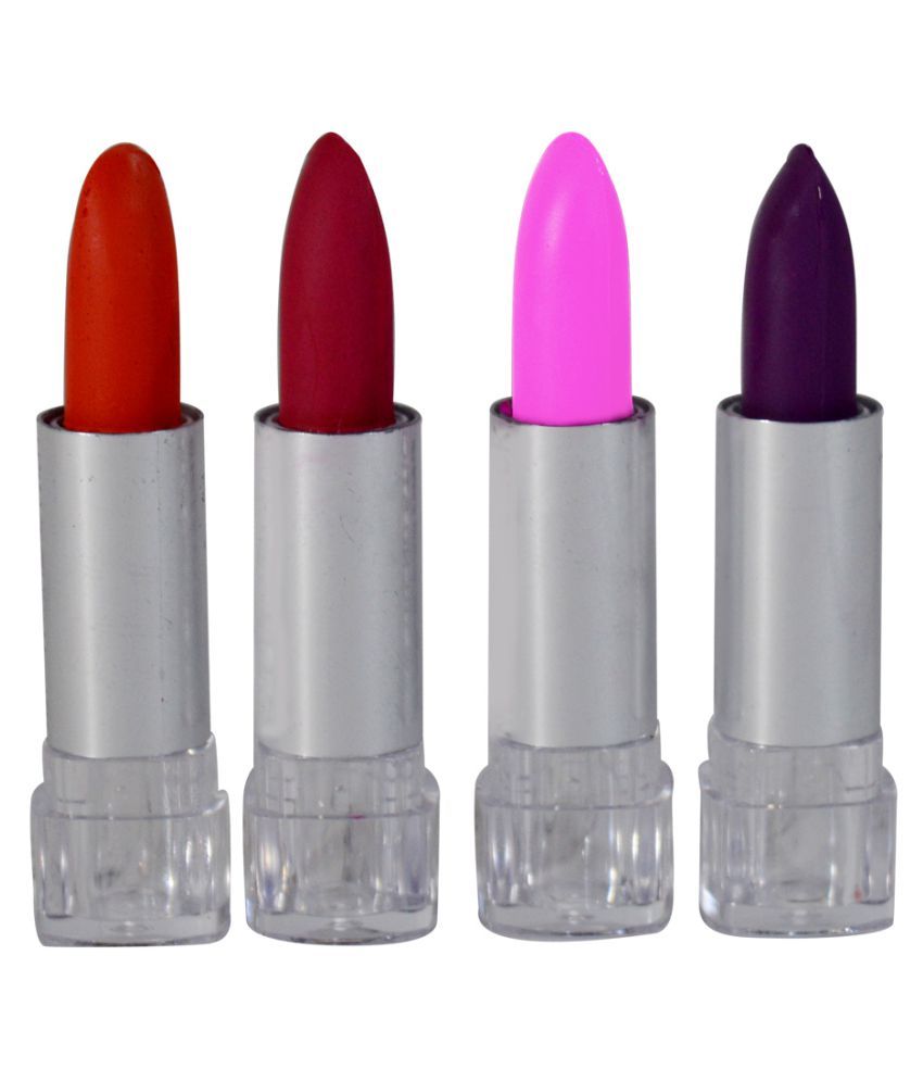 Adbeni Combo Lipstick Set Pack Of 4pcs available at SnapDeal for Rs.175