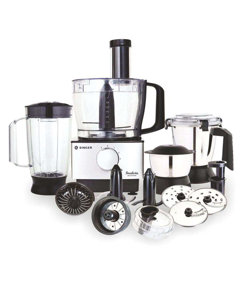 Singer Foodista Supreme 1000 W Food Processor available at snapdeal for Rs.7799