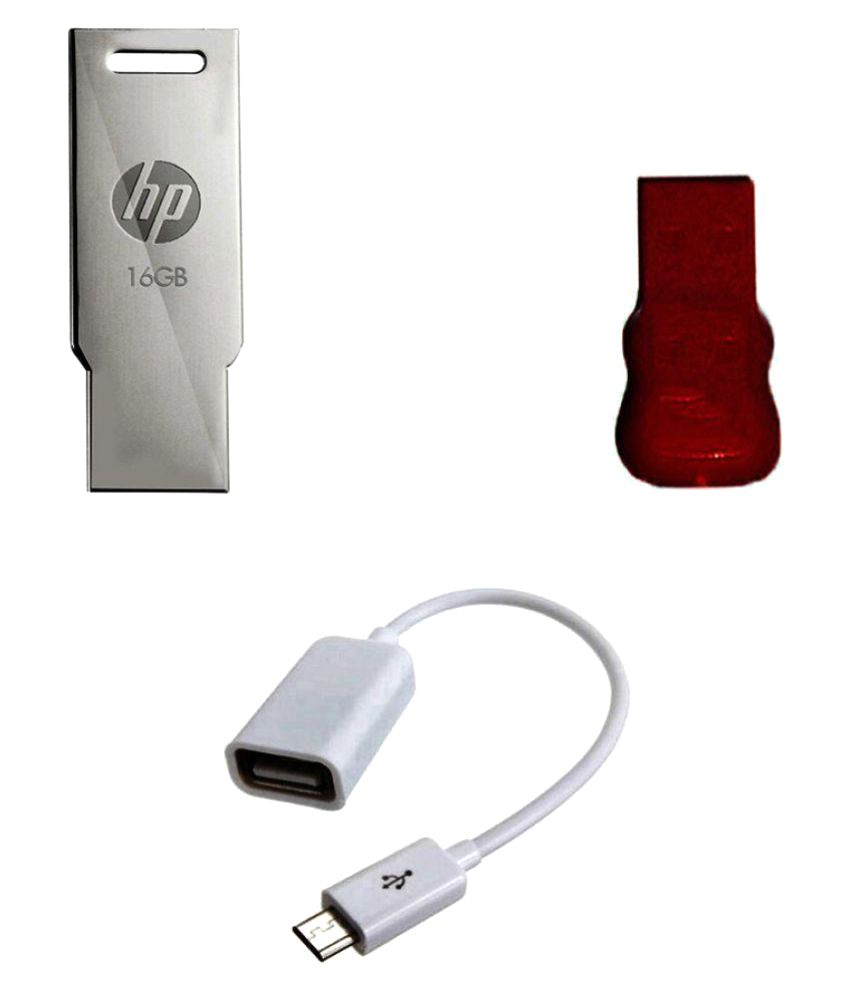 Hp V232w V232w 16gb Usb 2.0 Utility Pendrive available at snapdeal for Rs.550