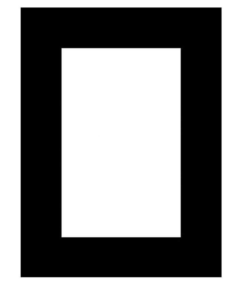 Fr@me @rt Wood Table Top & Wall Hanging Black Single Photo Frame available at snapdeal for Rs.220