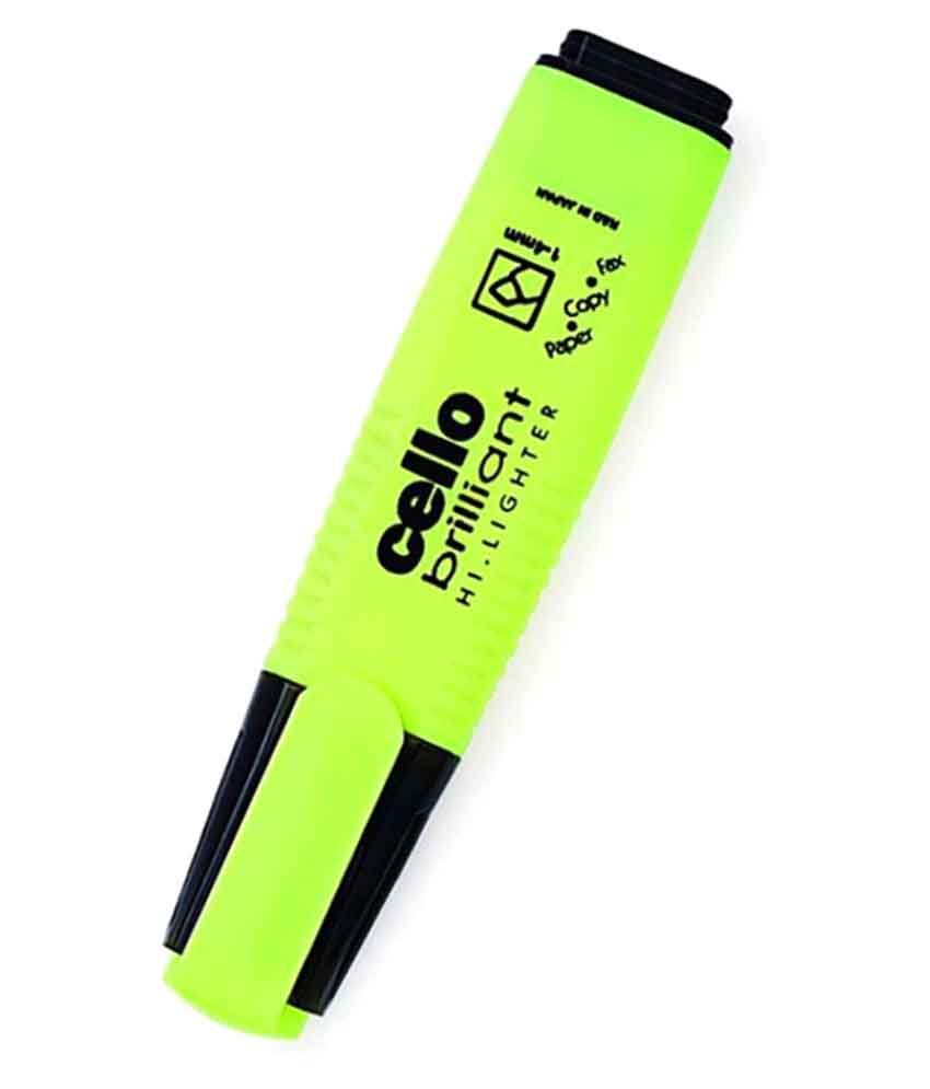 Cello Bh 1 Assorted/multicolour Cello Briliant highlighter available at snapdeal for Rs.100