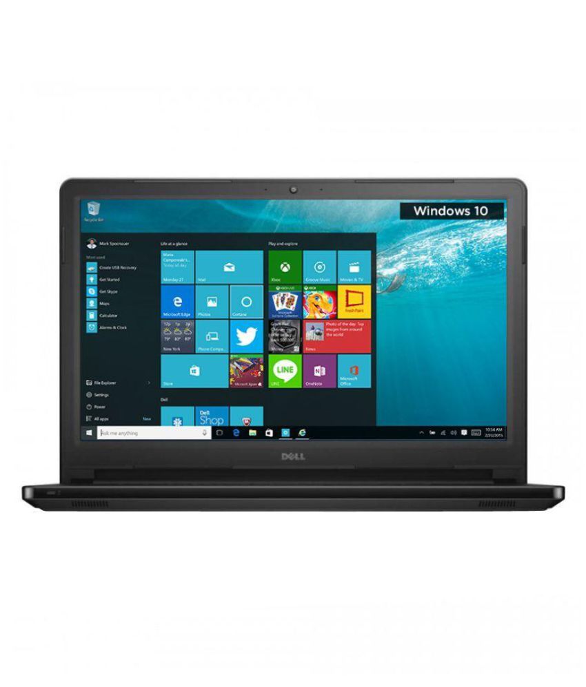 Dell Inspiron Inspiron 15 5559 Notebook Core I3 (6th Generation) 4 Gb 39.62cm(15.6) Windows 10 Pro Not Applicable Black available at snapdeal for Rs.33690