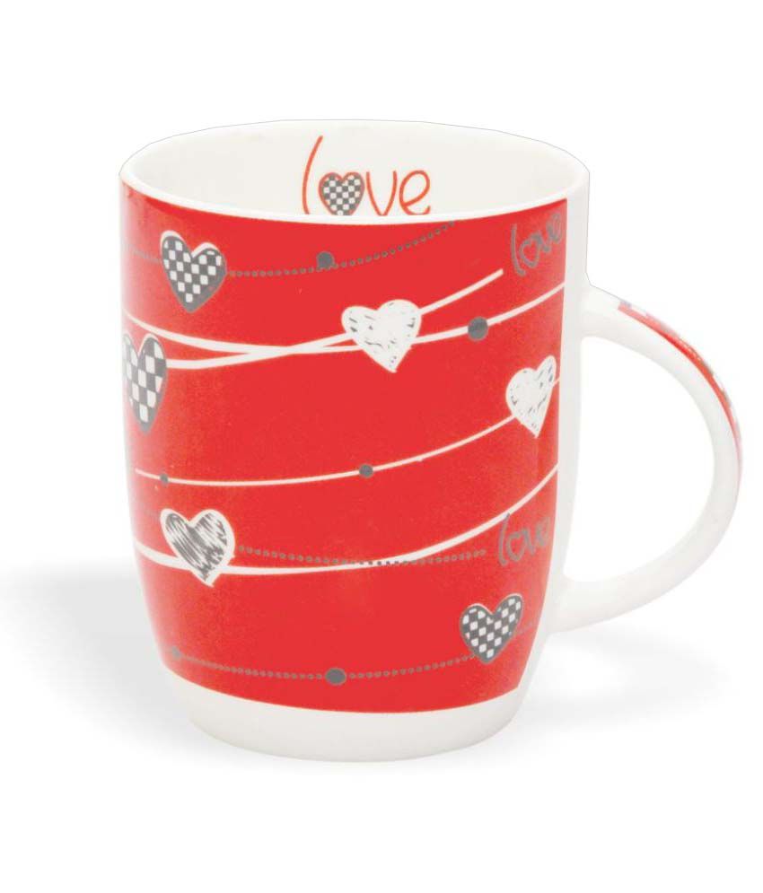 Clay Craft Bone China Milk Mug 1 Pcs 350 Ml available at snapdeal for Rs.136