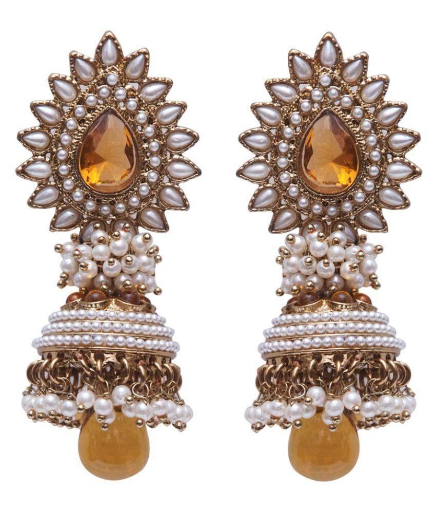 Karigari Fashion Jewels Multicolor Jhumkis available at snapdeal for Rs.1090