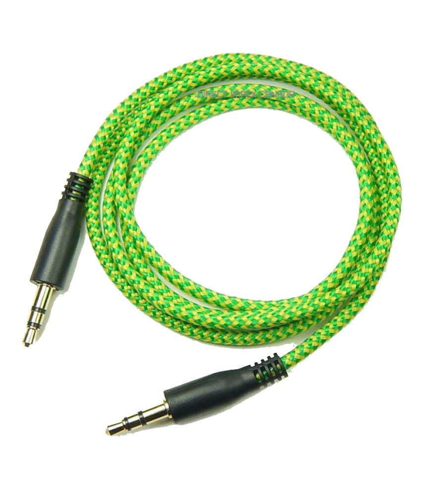 Black Pearl 2m Usb Aux Cable Muticolor. Audio Cable available at snapdeal for Rs.200