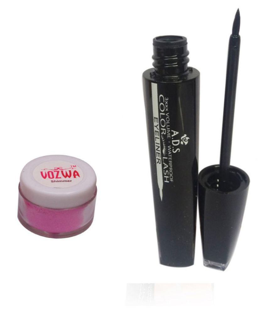 Vozwa Pink Shimmer Powder With Eye Liner (9 Ml) available at snapdeal for Rs.99