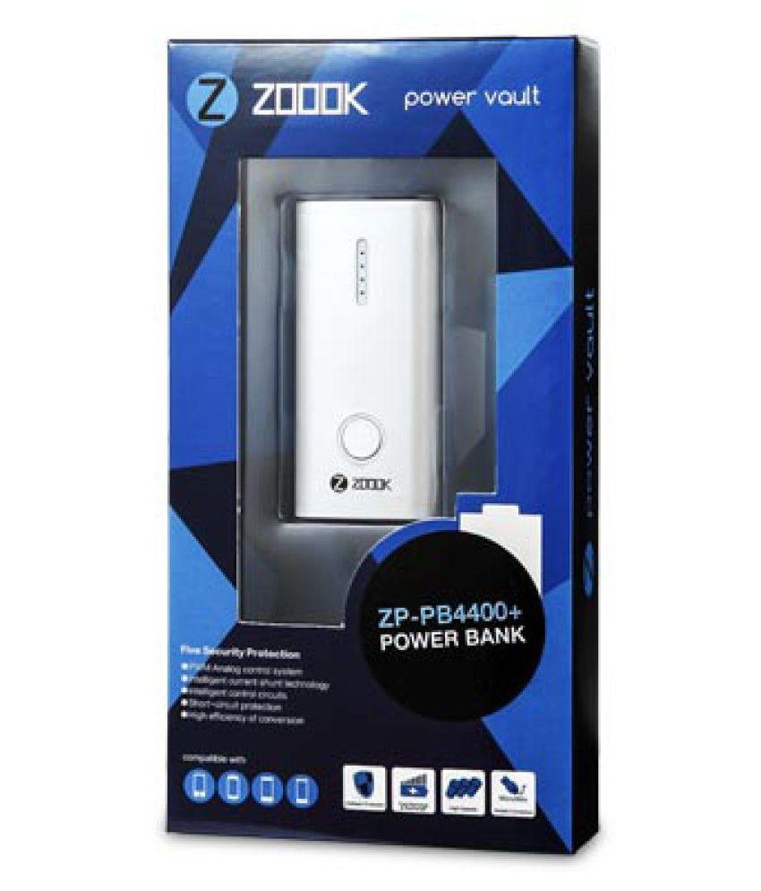 Zoook Charger 4400mah 4400 Mah Li-polymer Power Bank available at snapdeal for Rs.1595