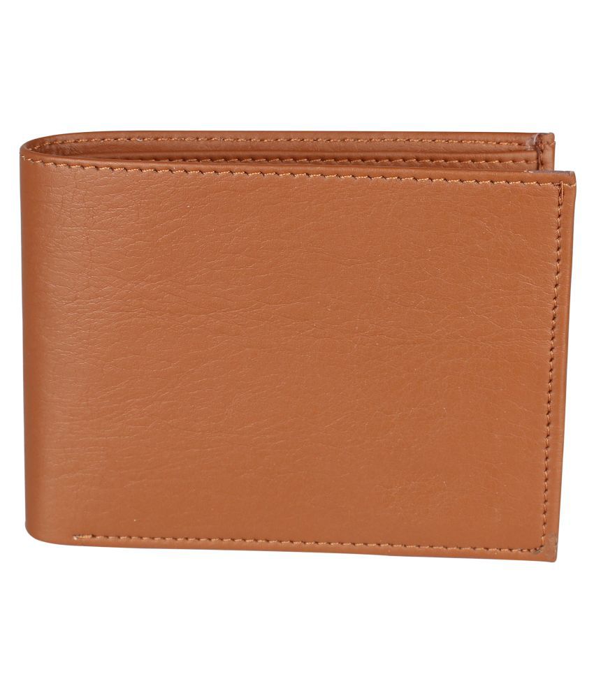 Indian Fashion Brown Leather Bi-fold Regular Wallet For Men Snapdeal price. Wallets Deals at ...