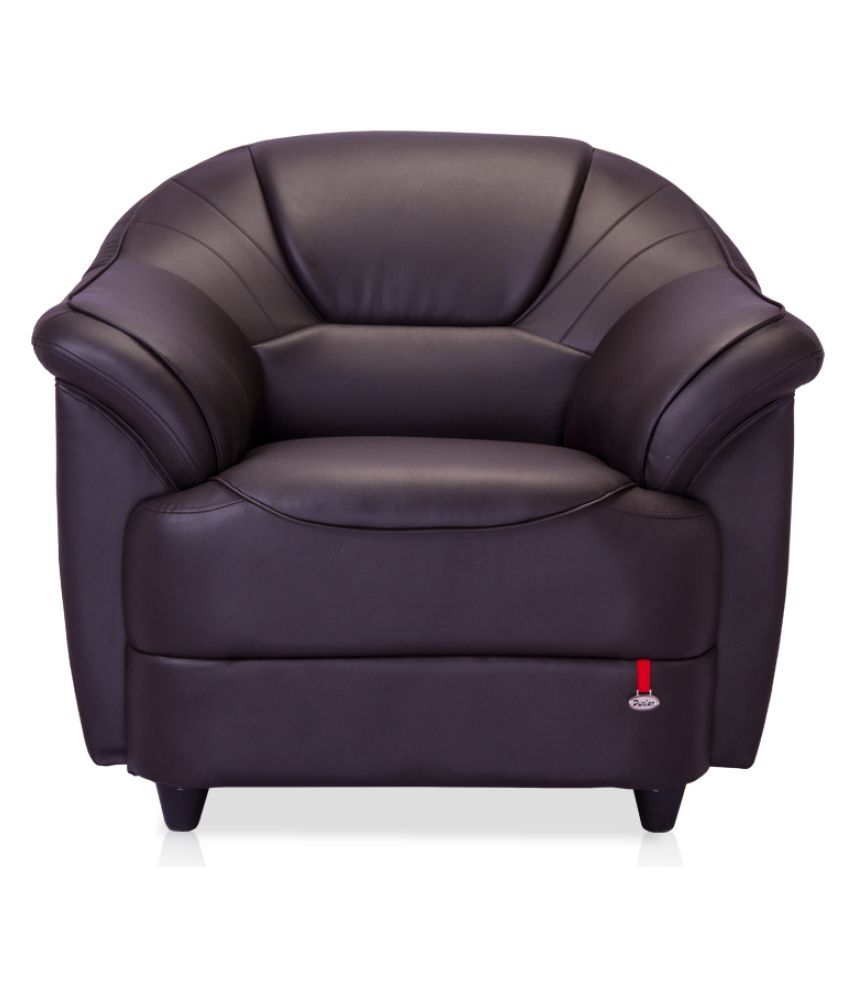 Durian Berry Leatherette Sofa Chair available at snapdeal for Rs.25000