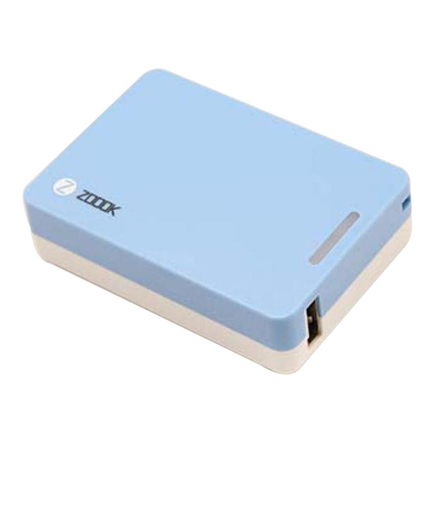 Zoook Portable Mobile Charger 4400 Mah Li-polymer Power Bank available at snapdeal for Rs.499