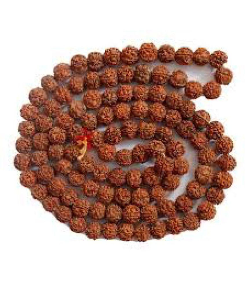 Swissrock Rudraksha Mala 108+1 Beads 8 Mm, 5 Mukhi Shopgenx-31 available at snapdeal for Rs.449