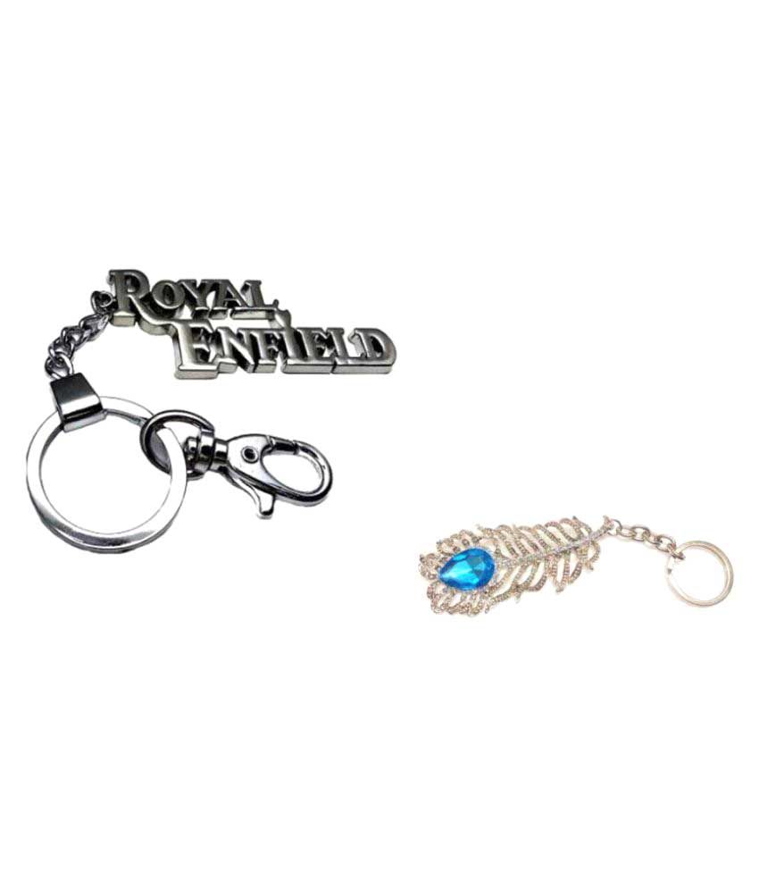 I-gadegts Combo Of Royal-enfield Keychain With Oh My God Metal Keychain available at snapdeal for Rs.230