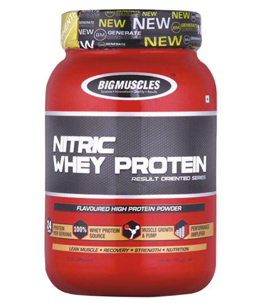 Big Muscles Nitric Whey Protein 1 Kg Chocolate available at snapdeal for Rs.2475