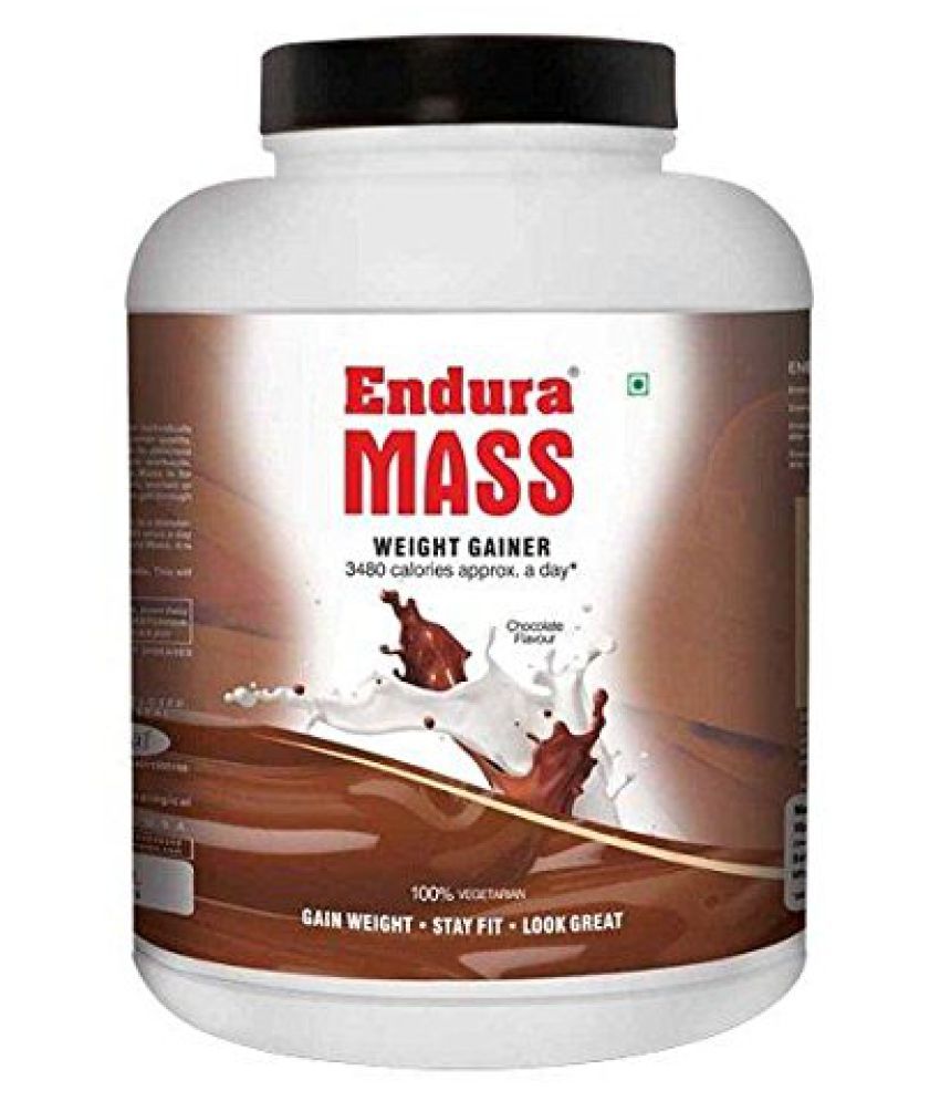 Endura Mass Weight Gainer 3 Kg- Chocolate Flavour available at snapdeal for Rs.2915