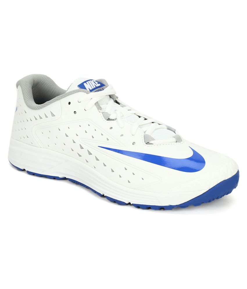 Nike Potential 2 Trainer White Cricket Shoes available at snapdeal for Rs.3395