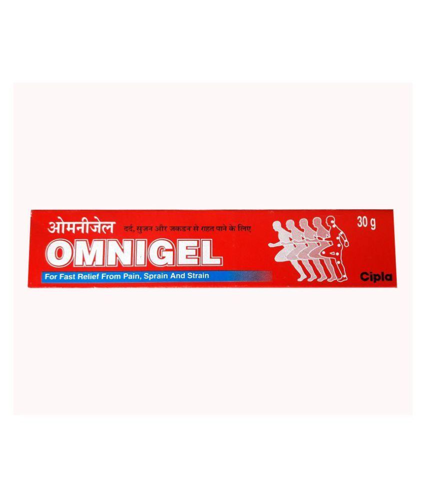 Cipla Omnigel Fast Pain Relief 30gm available at snapdeal for Rs.80