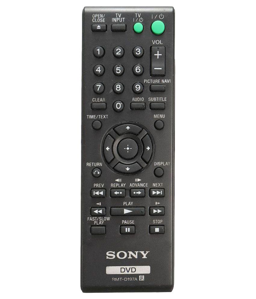 Sony Rmt-d197a Other Compatible With Sony Blu-ray Dvd Player available at snapdeal for Rs.599