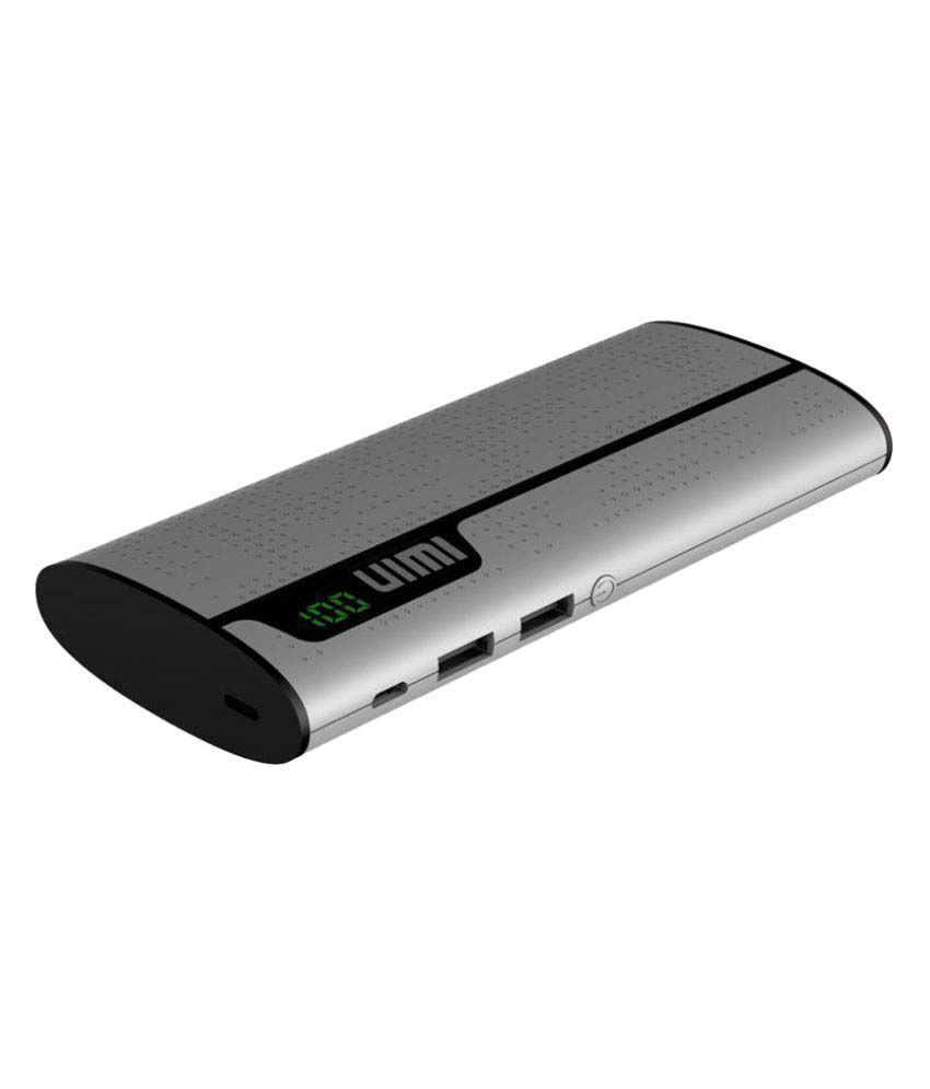 Uimi U2 15600 -mah Li-ion Power Bank Grey available at snapdeal for Rs.909