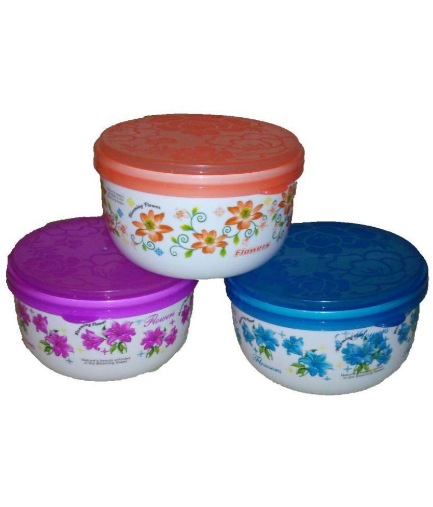 World Plast Polyproplene Food Container Set Of 3 available at snapdeal for Rs.120
