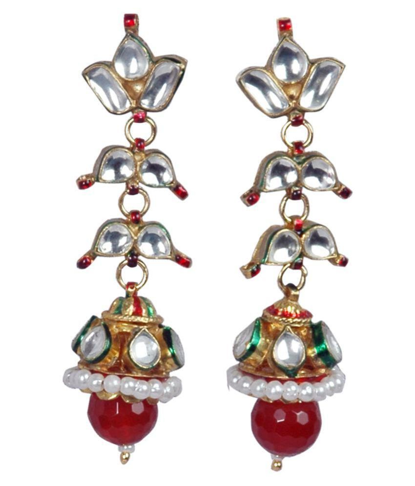 Karigari Fashion Jewels Multicolor Earrings available at snapdeal for Rs.910