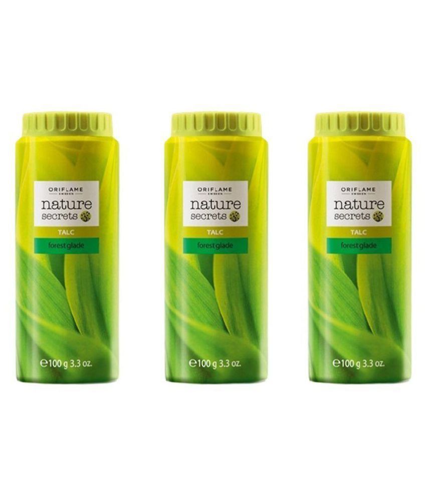Oriflame Nature Secrets Forest Glade Talc 300 Gm Pack Of 3 available at snapdeal for Rs.267